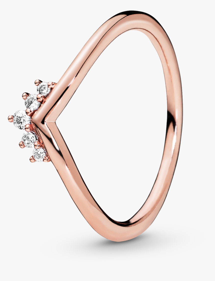 Pandora - Title - Tag - Pandora Tiara Wishbone Ring, HD Png Download