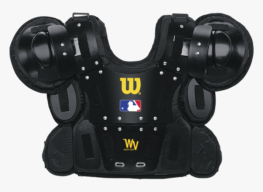 Wilson Pro Gold Chest Protector - West Vest Umpire Chest Protector, HD Png Download