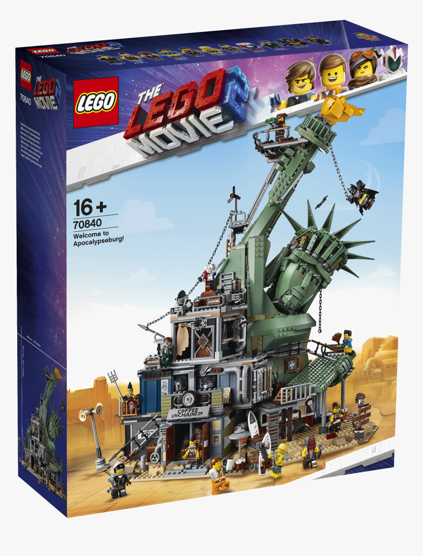 Lego Movie 2 Welcome To Apocalypseburg, HD Png Download