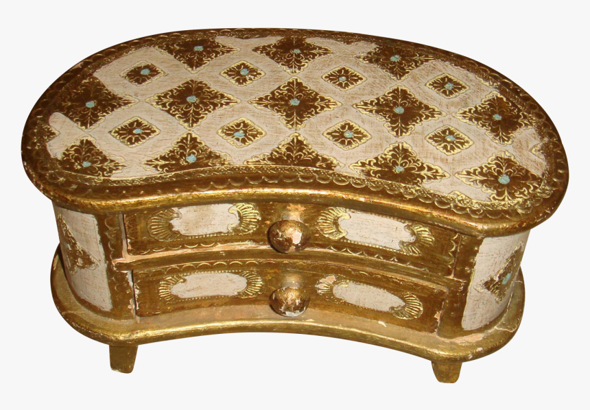 Transparent Gold Chest Png - Coffee Table, Png Download