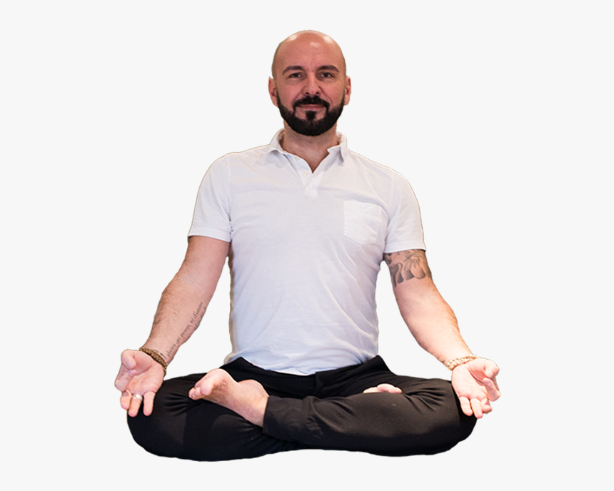 Yoga Man Png Picture - Man Doing Yoga Png, Transparent Png