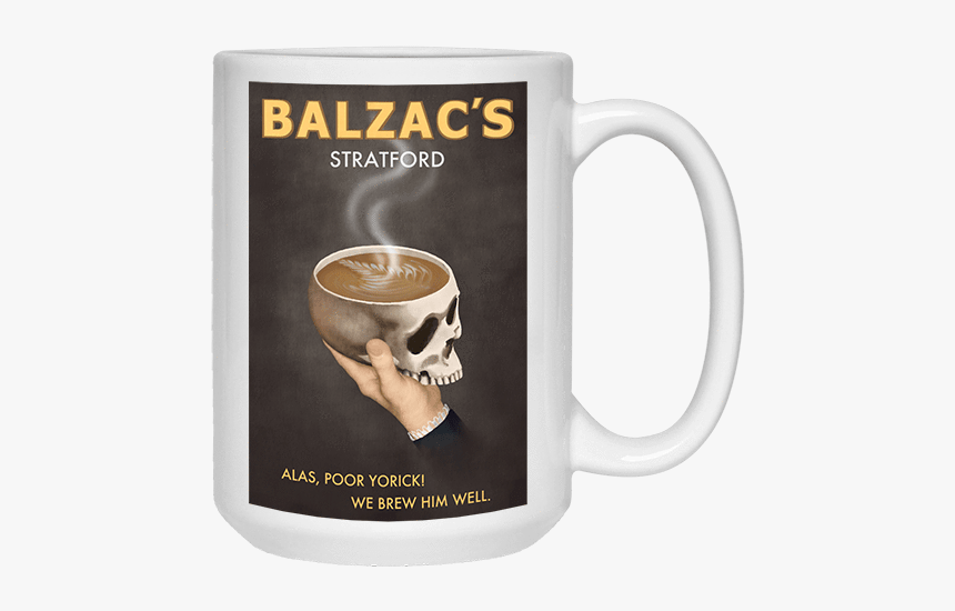 Ceramic Coffee Mug 15oz Stratford - Balzac's Stratford Poster, HD Png Download