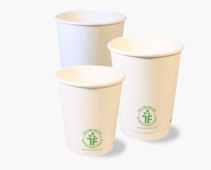 Tree Free Double Wall Coffee Cups - Cup, HD Png Download