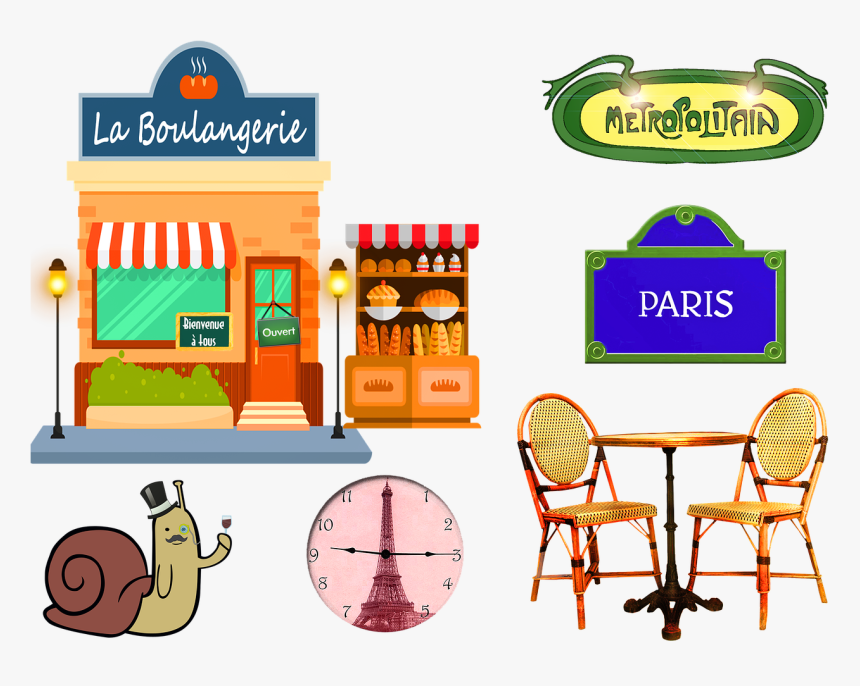 Transparent El Principito Png - Bakery Cartoon In French, Png Download