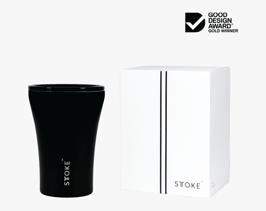 Luxe Black Packaging - Sttoke Reusable Cups, HD Png Download