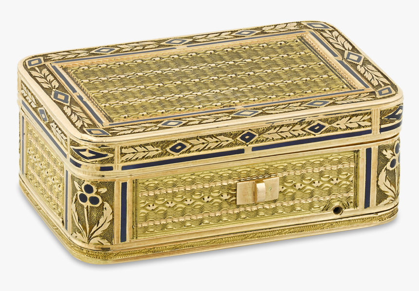 19th-century Swiss Gold Musical Vinaigrette - Box, HD Png Download