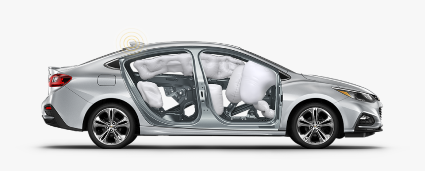 2017 Chevrolet Cruze Compact Car Mo Safety - 2017 Chevy Cruze Airbags, HD Png Download
