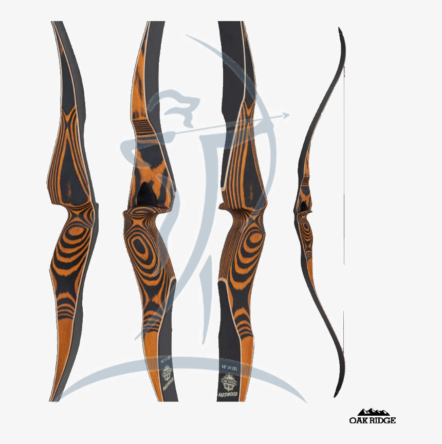 Oak Ridge Hardwood One Piece Hunting Recurve Bow 62 - Oak Ridge Hardwood Bow, HD Png Download