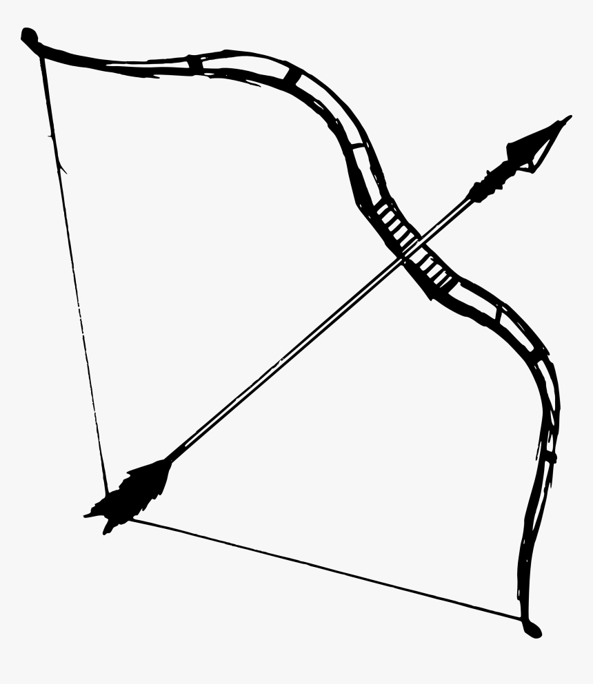 Arrow Bow Png Image Download - Bow And Arrow Png, Transparent Png ,  Transparent Png Image - PNGitem, image size:860x993