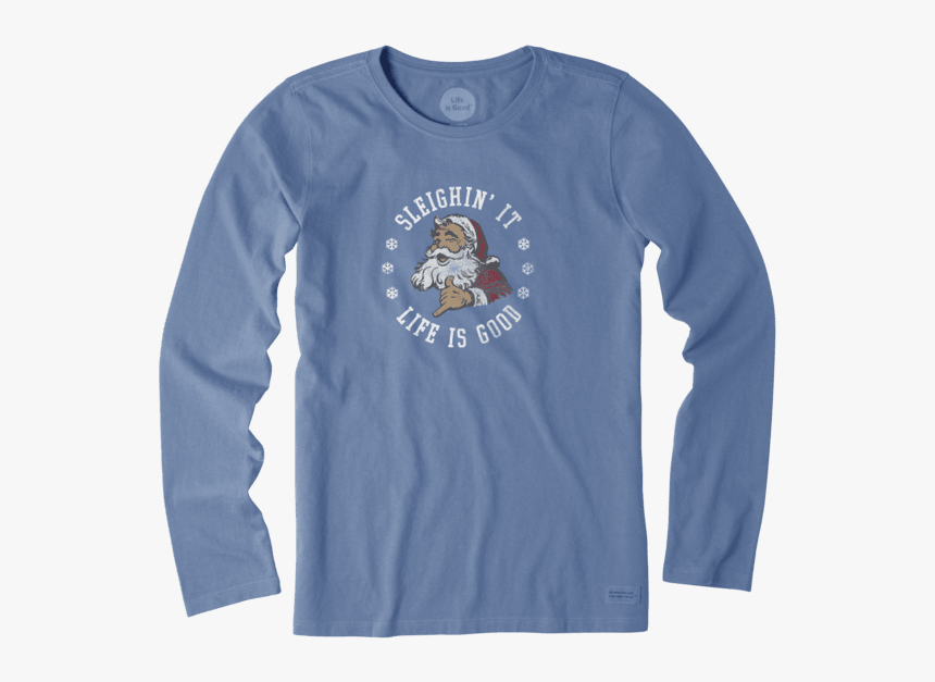 Transparent Santa Boots Png - Long-sleeved T-shirt, Png Download