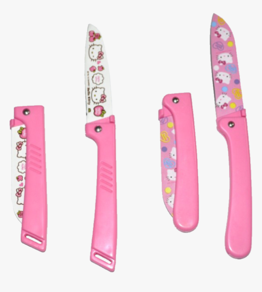 Hello Kitty Knife Transparent, HD Png Download