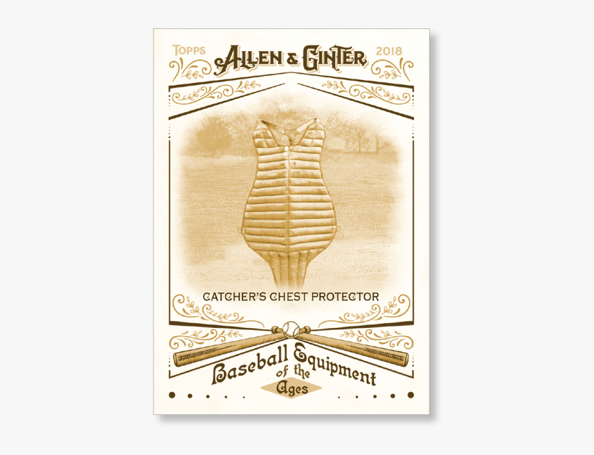 2018 Topps Allen & Ginter Catcher S Chest Protector - Magento, HD Png Download