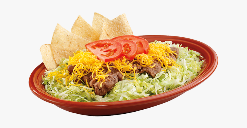 Beef Taco Salad With Chips, HD Png Download