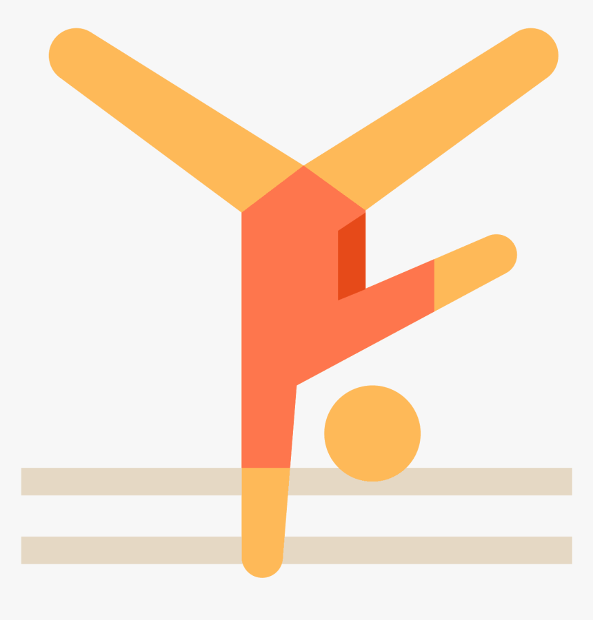 Gimnastyka Sportowa Icon, HD Png Download