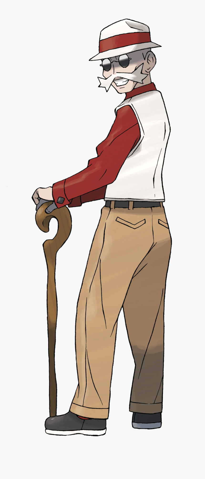 Pokemon Kanto Gym Leaders Blaine, HD Png Download