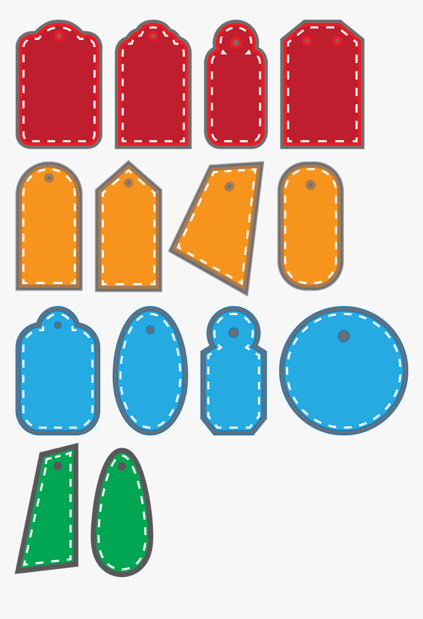 Faux Stitched Basic Shape, HD Png Download