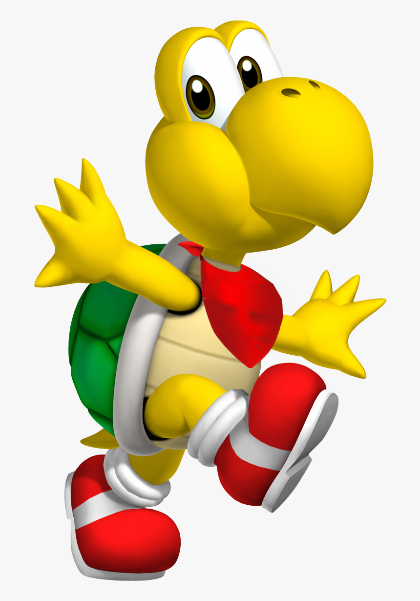 Transparent Thwomp Png - Mario Koopa The Quick, Png Download