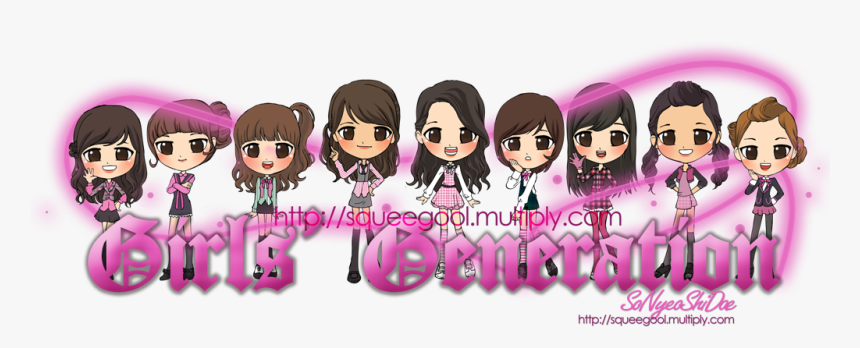 Transparent Tiffany Hwang Png - Snsd Anime, Png Download