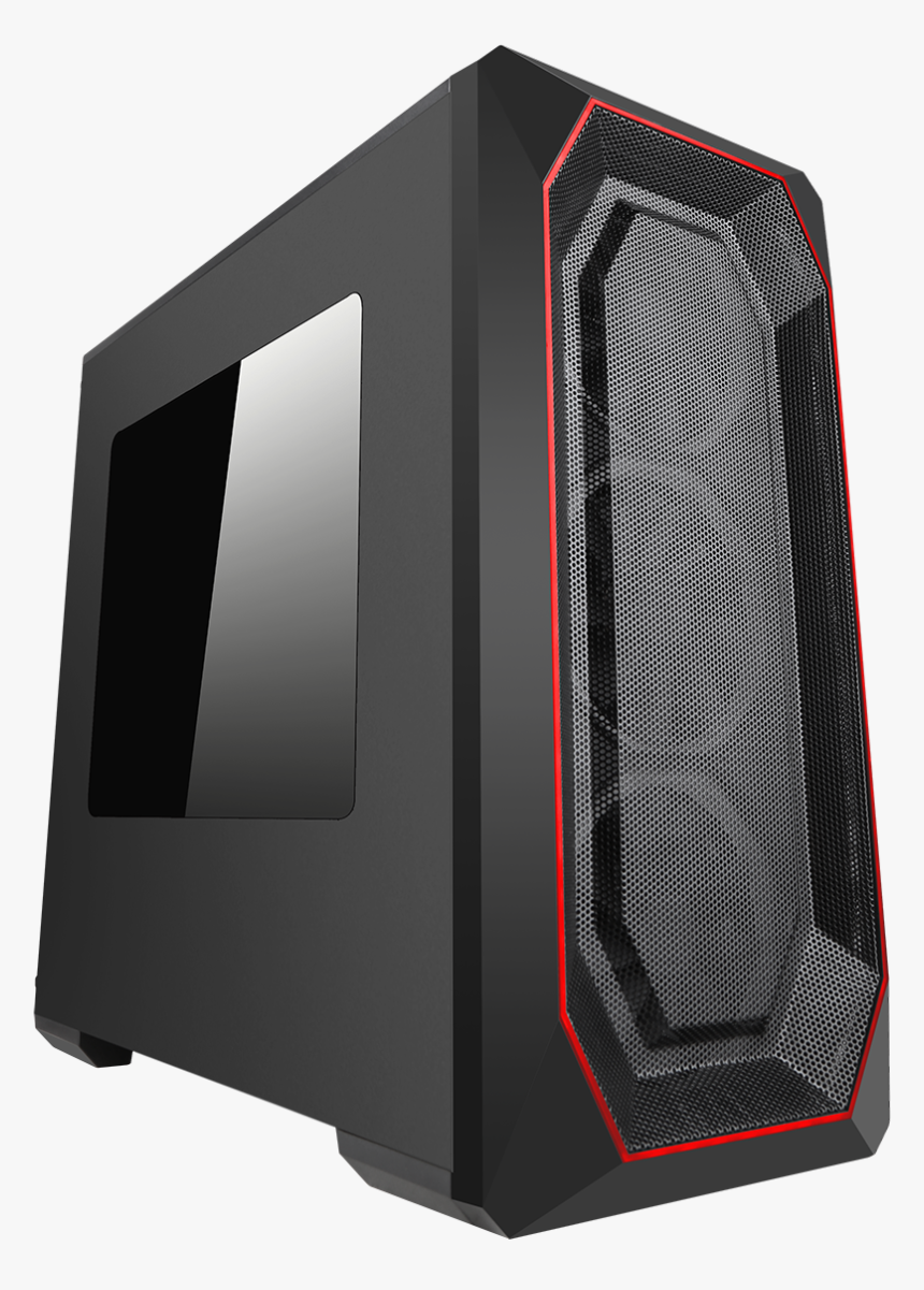 Game Max Kamikaze Pc Gaming Case With Window - Computer Hardware, HD Png Download
