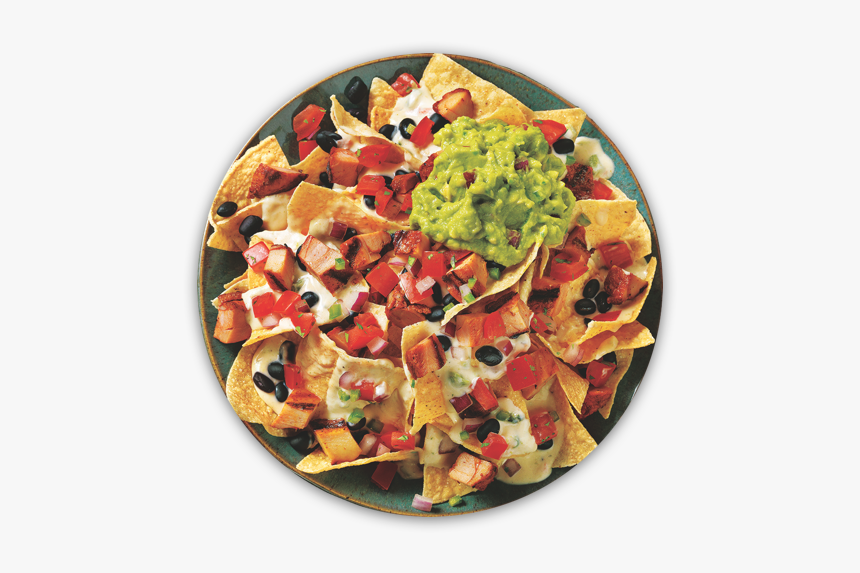 Nachos In A Tortilla Bowl - Qdoba Food, HD Png Download