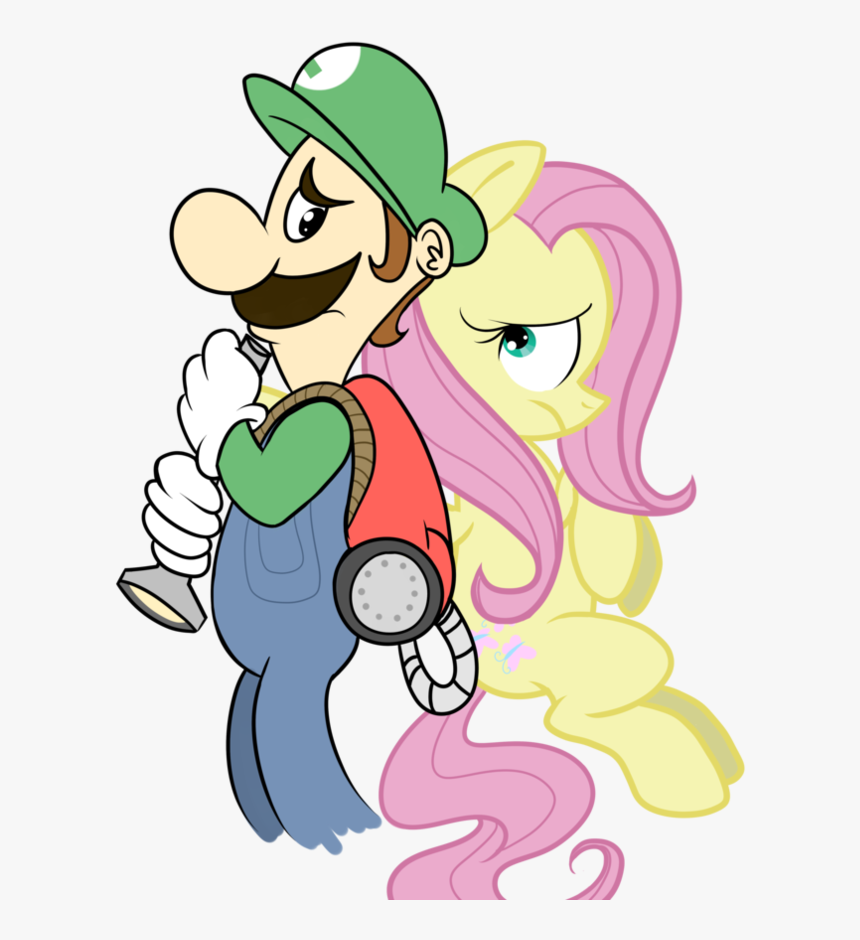 Transparent Thwomp Png - Fluttershy Luigi And Tails Mansion, Png Download
