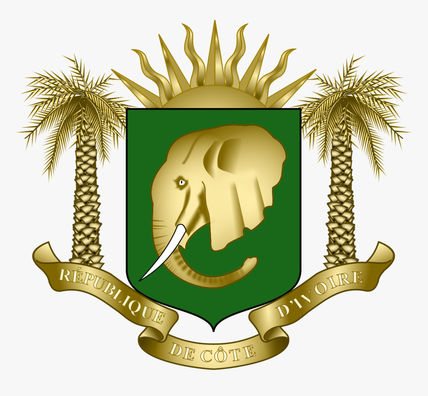 Ivory Coast Coat Of Arms, HD Png Download