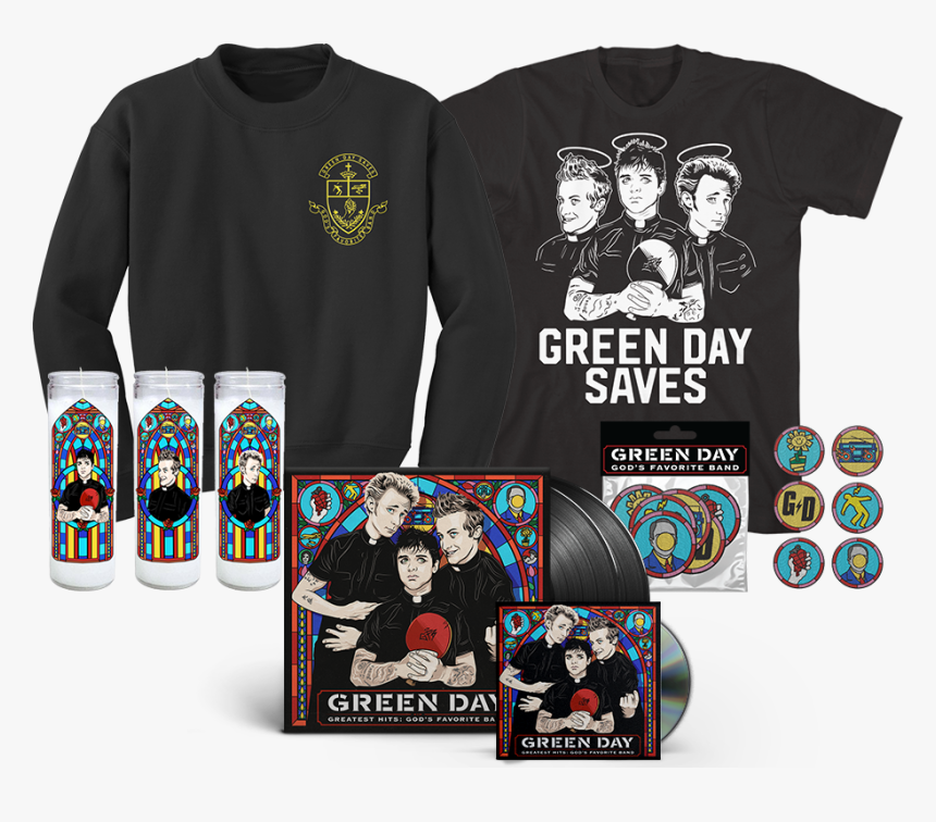 Shirt,fictional Design - God's Favorite Band Green Day, HD Png Download
