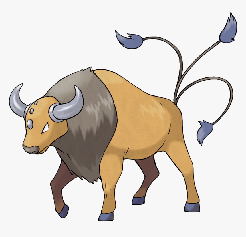 Tauros Pokemon, HD Png Download