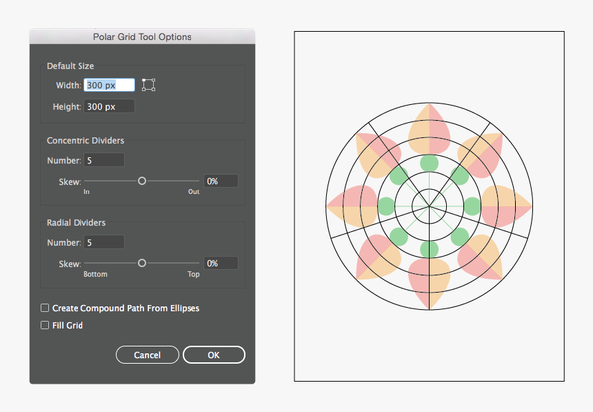 Polar Grid - Circle, HD Png Download