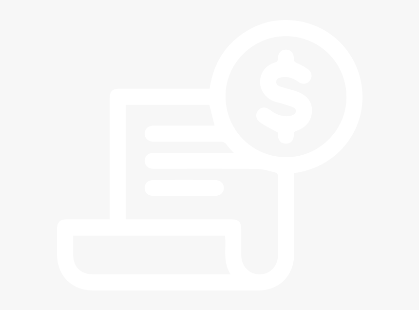 Billing White Icon Png, Transparent Png , Transparent Png Image PNGitem