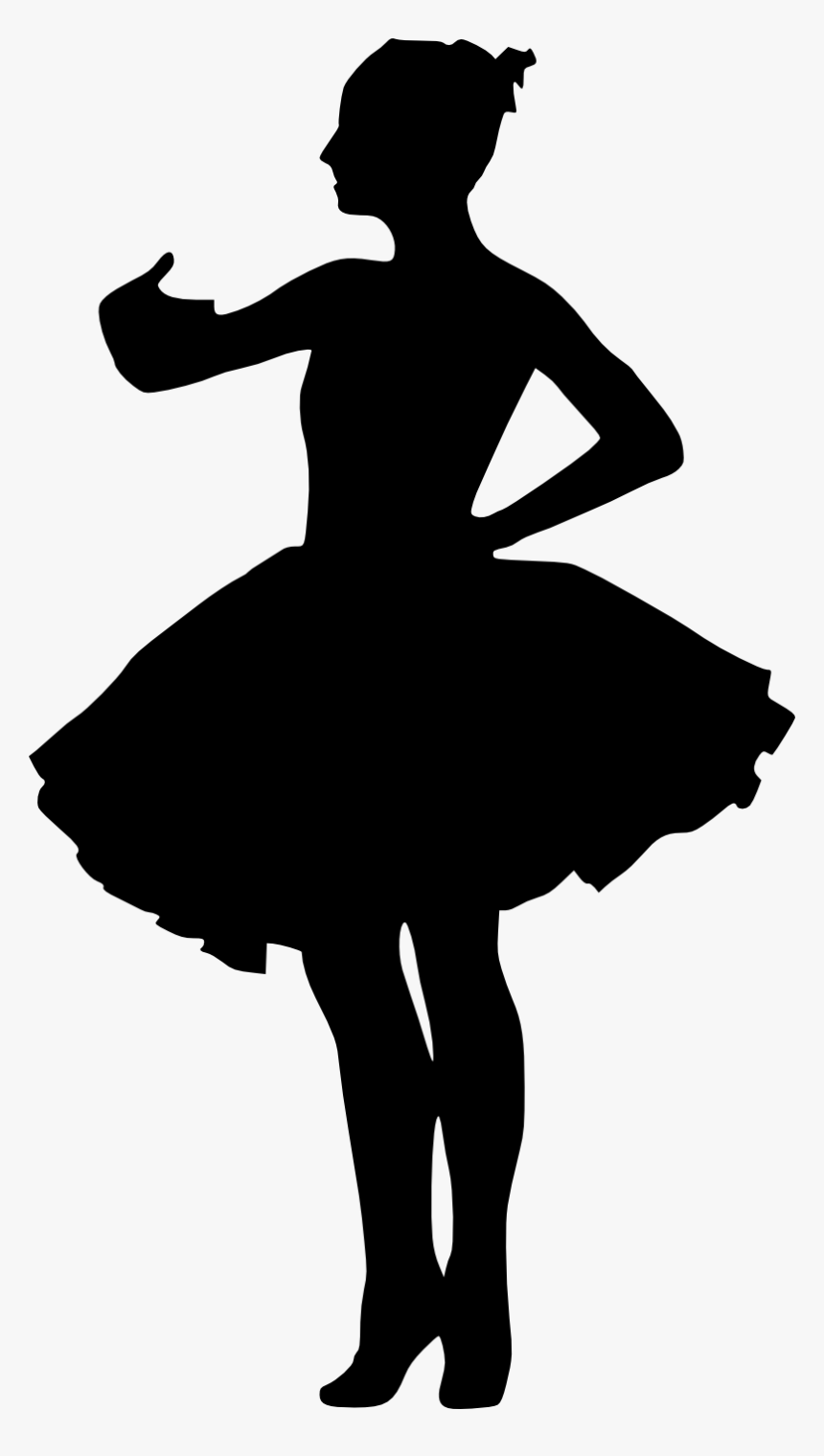 Ballet Dance Silhouettes Transparent Background, HD Png Download