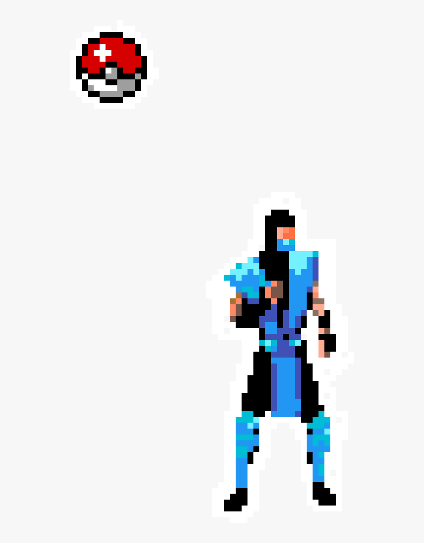 8 Bit Pokeball, HD Png Download