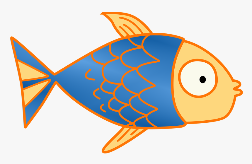 Hal Cliparts - Clipart Cute Fish, HD Png Download