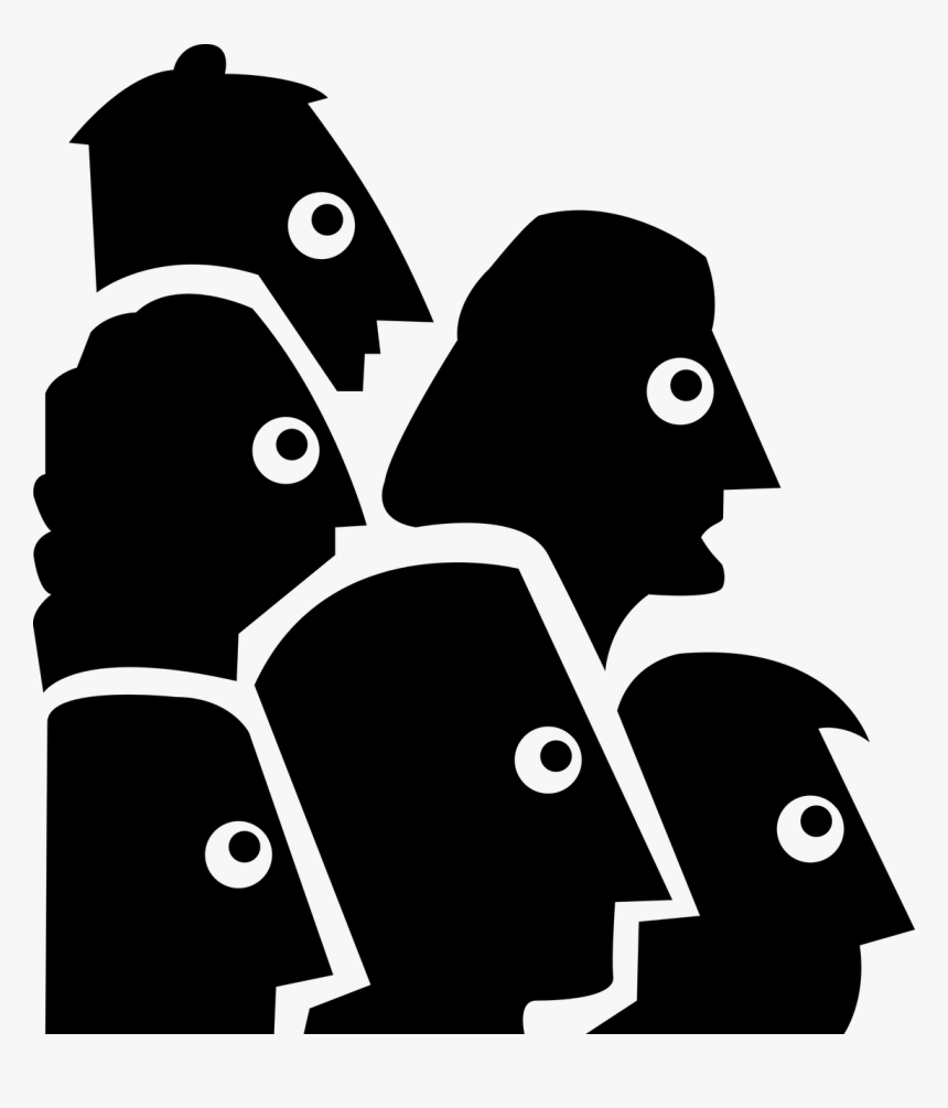 People Staring Clipart, HD Png Download