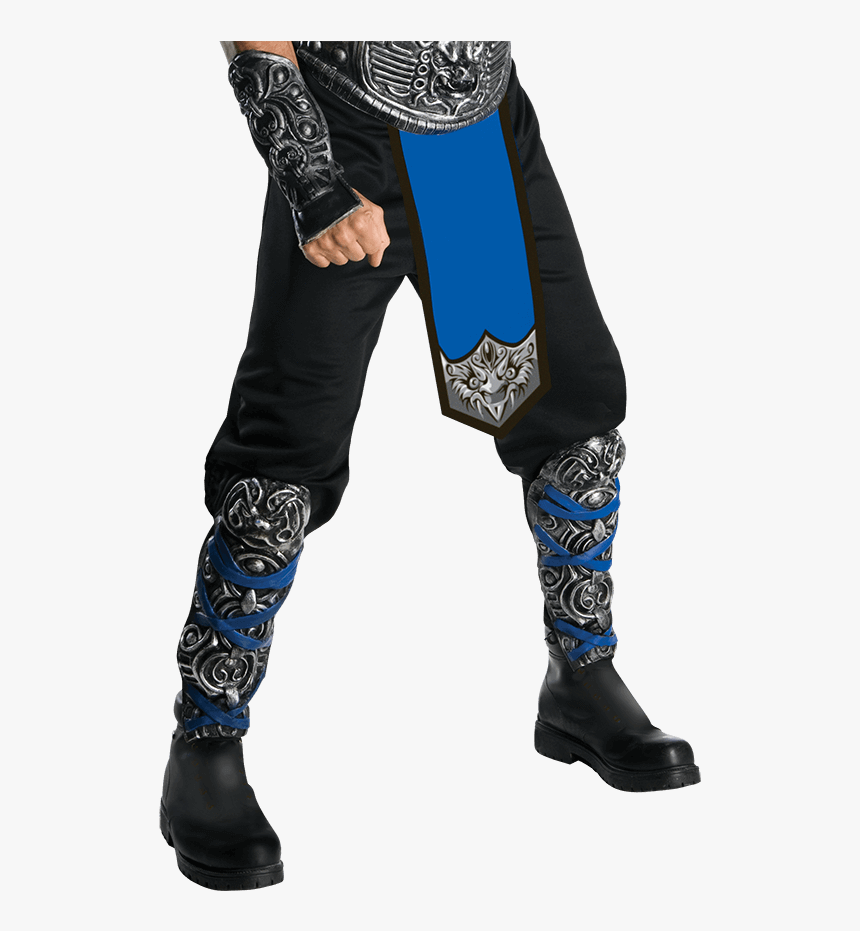 Mens Mortal Kombat Sub-zero Costume - Mortal Kombat Sub Zero 16 Bit, HD Png Download