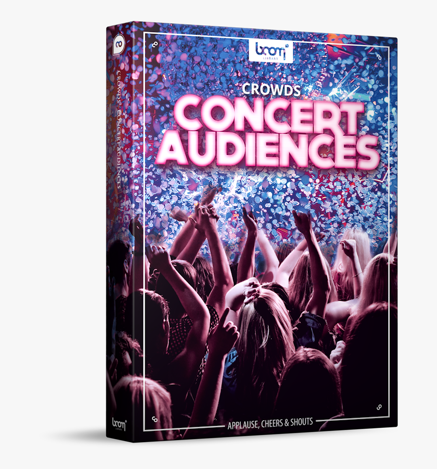 Crowds Concert Audiences Sound Effects Library Product - Boom Library Crowds Concert Audiences, HD Png Download