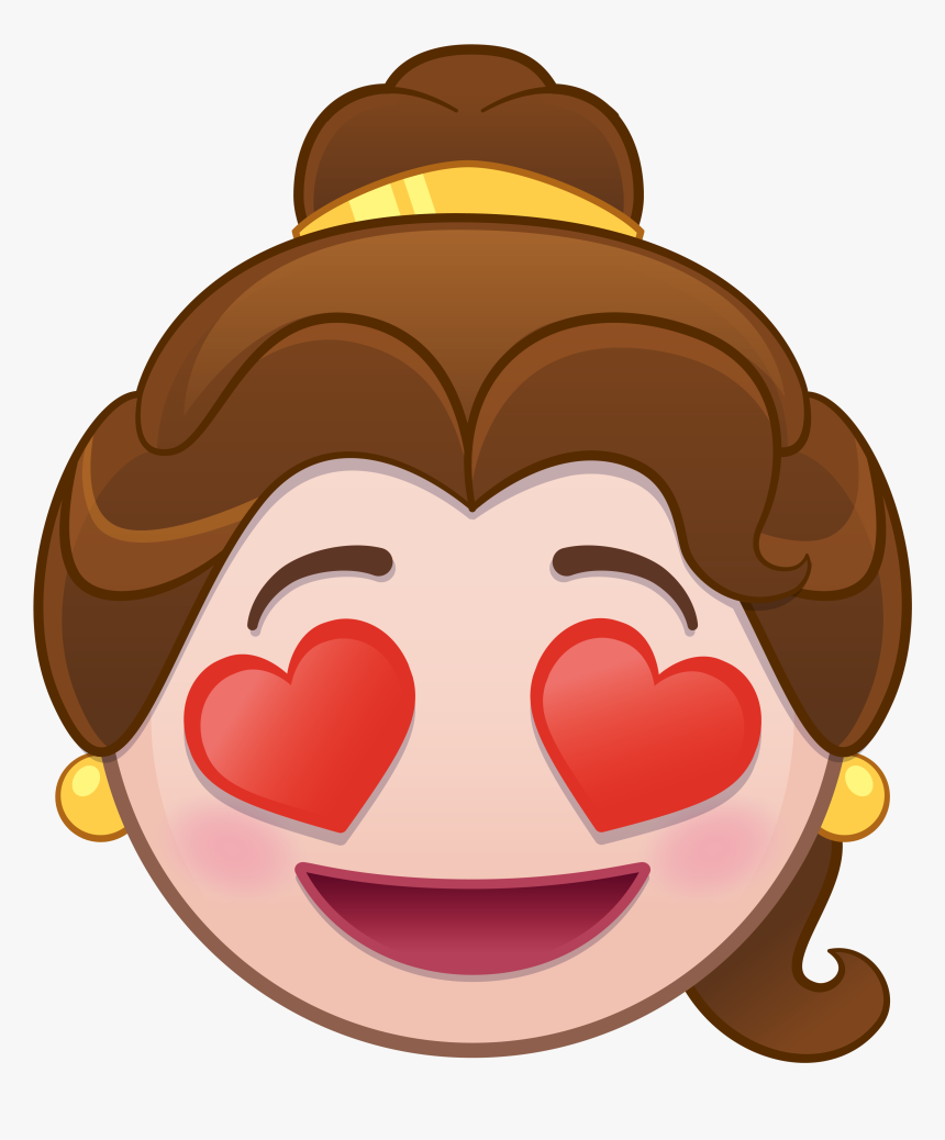 Disney Emoji Beauty And The Beast, HD Png Download
