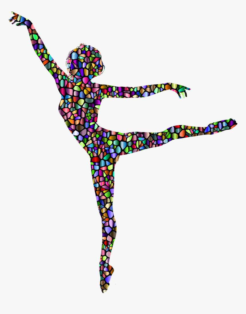 Silhouette Of Abstract Dancer Png - Silhouette Lyrical Dancers, Transparent Png