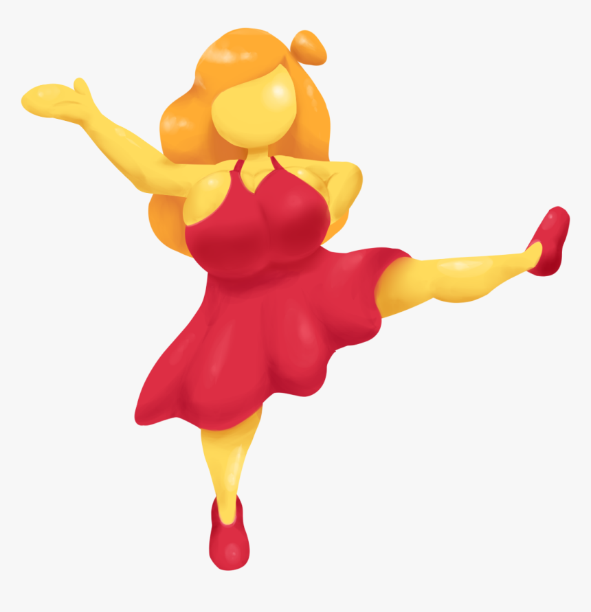 Dancer Emoji - Cartoon, HD Png Download