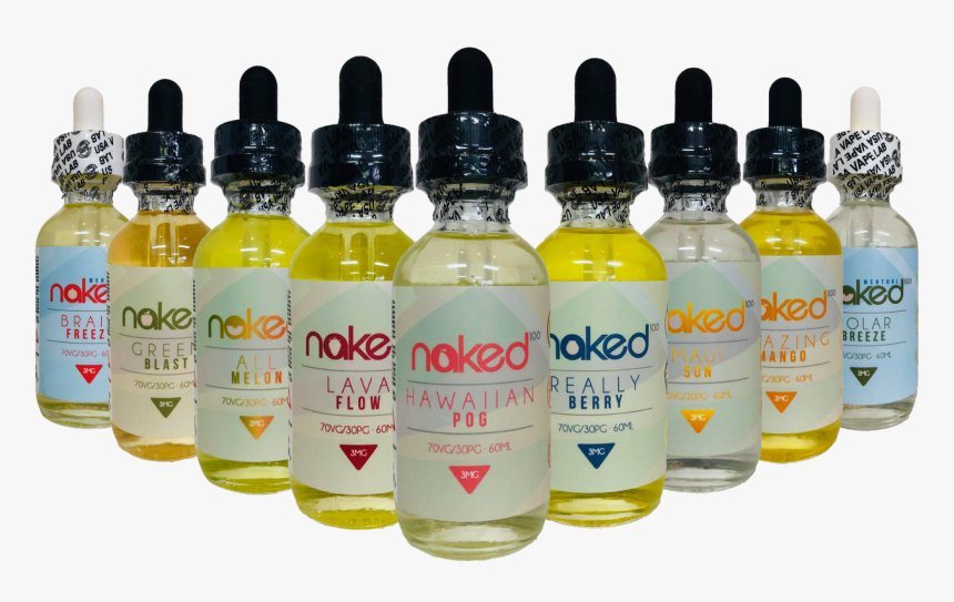 Naked 100 Lava Flow 60ml Juice , Png Download - Plastic Bottle, Transparent Png