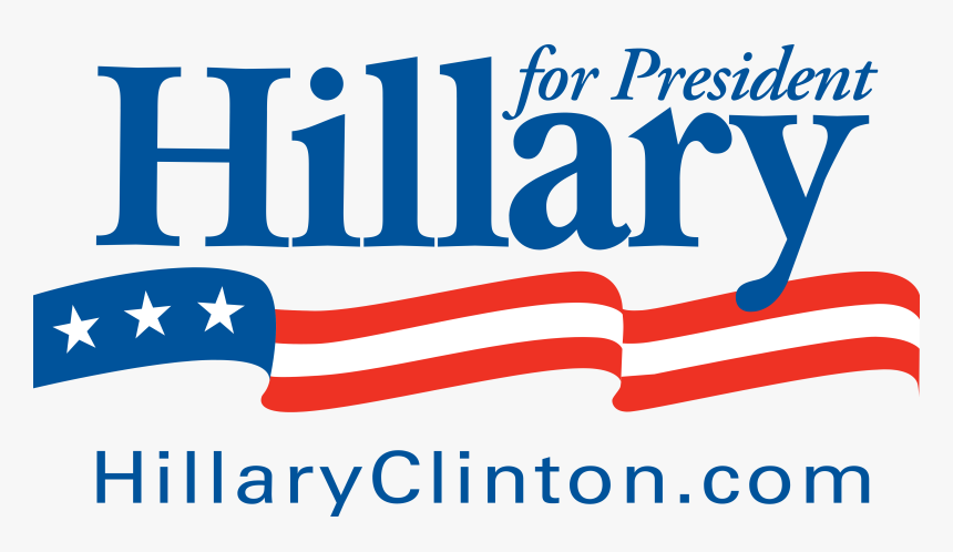 Hillary For President Transparent Background, HD Png Download