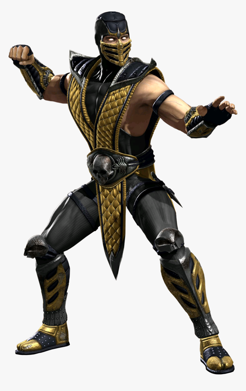 Mortal Kombat Vs - Scorpion Mortal Kombat Characters, HD Png Download