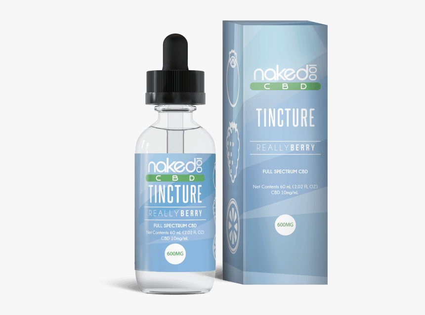 Naked 100 Cbd Tinctures, HD Png Download
