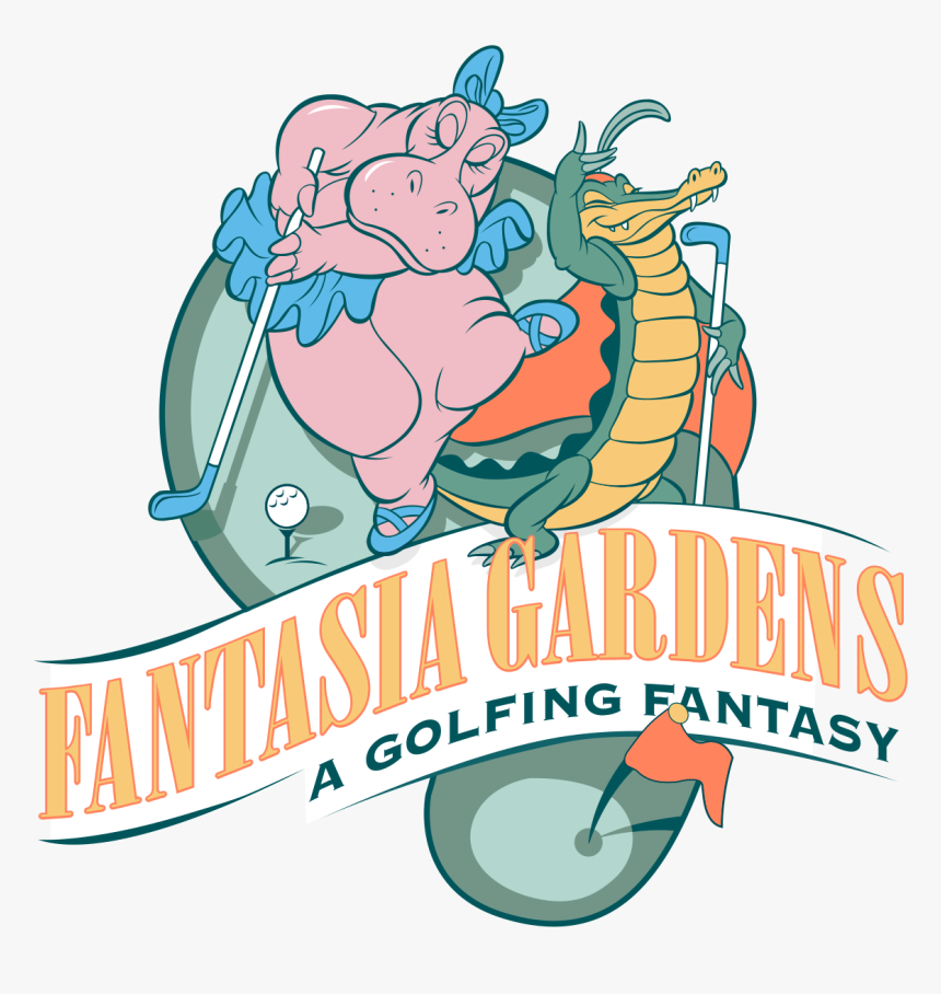 Fantasia Gardens Miniature Golf - Fantasia Gardens Mini Golf Logo, HD Png Download