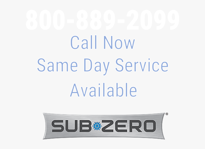 Sub-zero Repair By Authorized Refrigeration, Ny - Sub-zero, HD Png Download