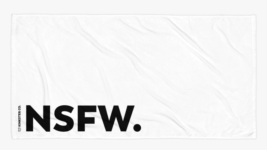 Nsfw White Mockup Flat White - Banner, HD Png Download