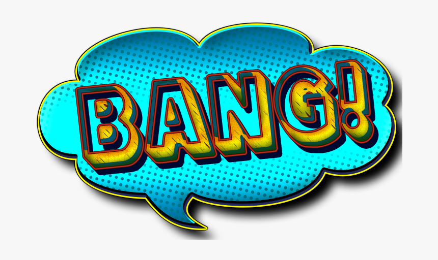Comic Book Themed Speech Bubbles - Illustration, HD Png Download