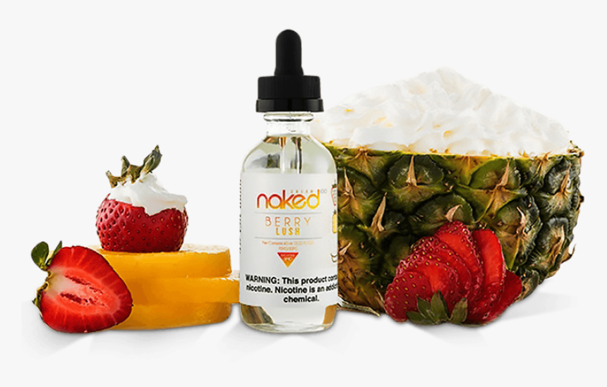 Naked100 60ml Berry Lush - Naked, HD Png Download