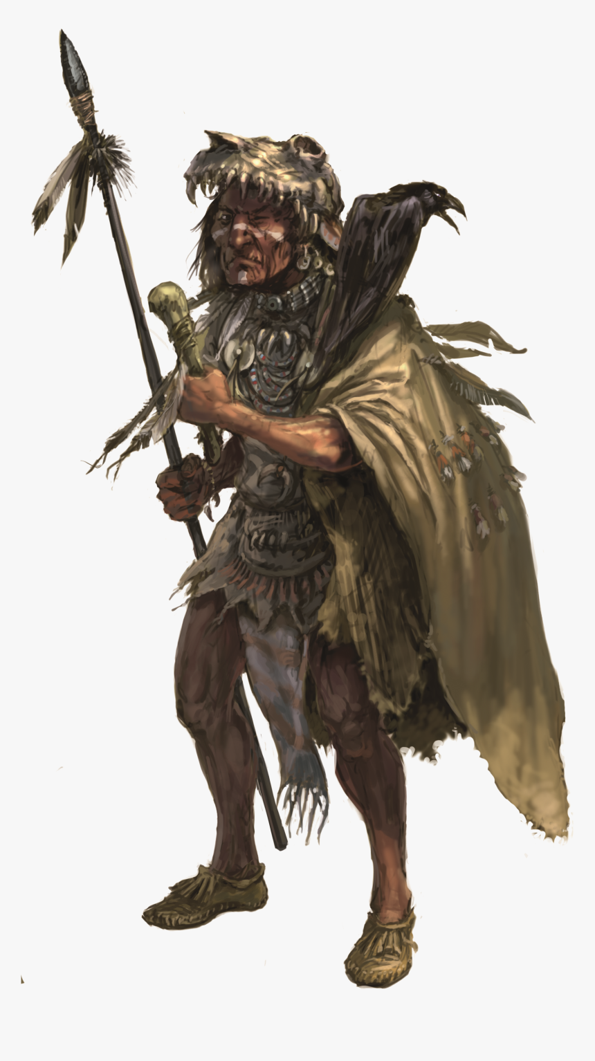 Half Elf Witch Doctor, HD Png Download