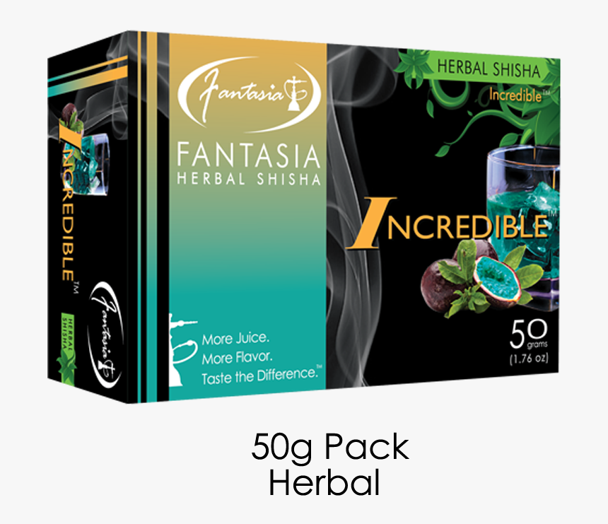 Fantasia Incredible Shisha 50g - Fantasia Pink Lemonade, HD Png Download